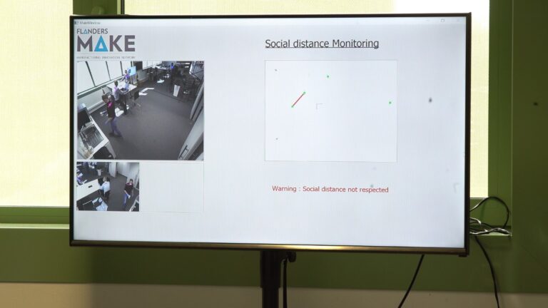 Picanol test technologie om safe te werken in Coronatijdperk